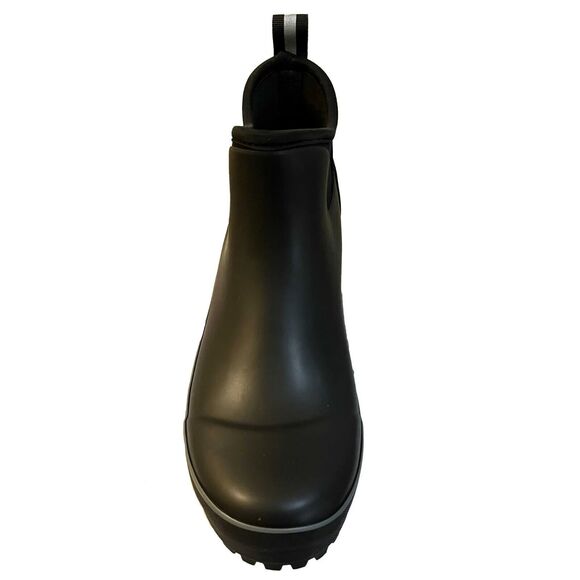 Chooka Ladies Insulated Waterproof Ankle Rain Boot, Black New with Box, Size 8 - Picture 3 of 4